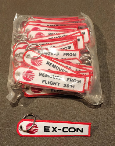 EX-CON Key Ring (Bulk)